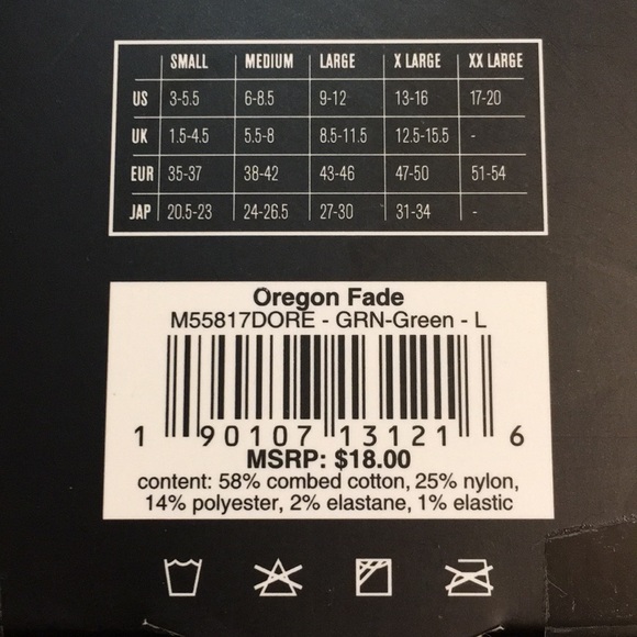 🔰Bundle🔰NWT Oregon Ducks Stance Socks - Picture 4 of 4